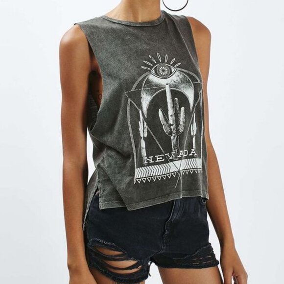 Topshop Petite Nevada Tank ASO Maia Roberts Shadowhunters - Picture 2 of 11